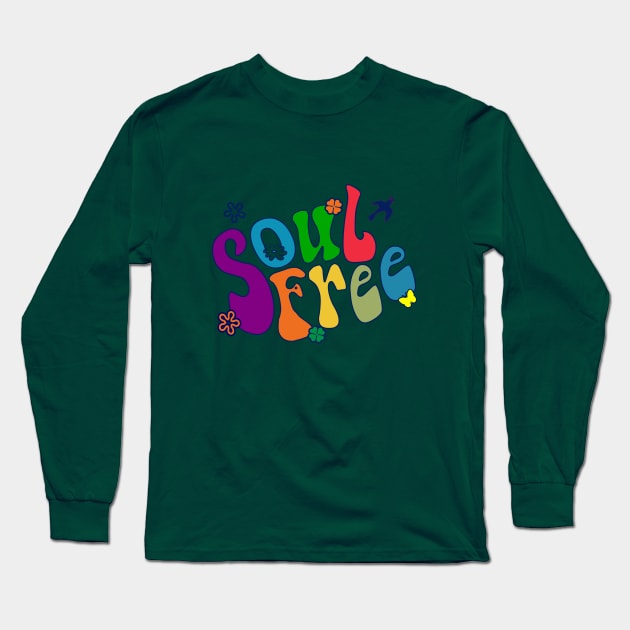 Soul Free Long Sleeve T-Shirt by Vanusa's shop